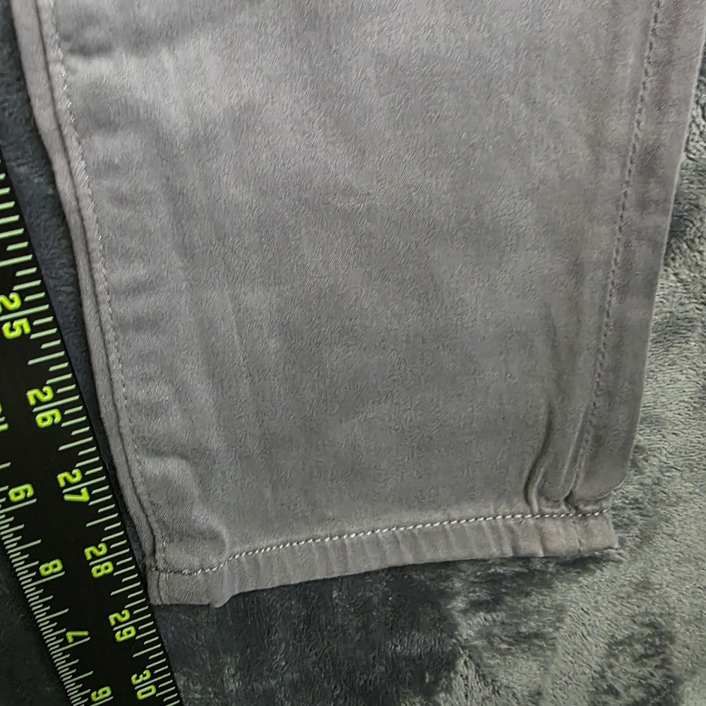 AG Adriano Goldschmied Men's Charcoal Slim Jeans - Picture 6 of 8